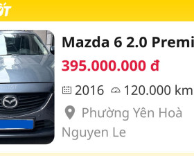 Mazda 6 2.0 Premium đăng ký 2017 - 134247874