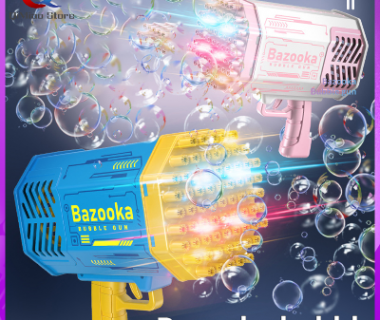 Máy thổi bong bóng phát sáng bằng điện Bazooka